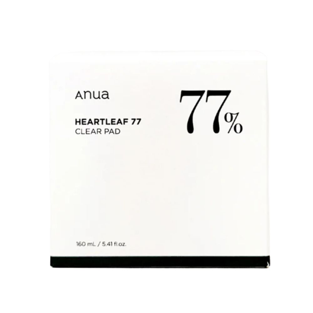 Anua Heartleaf 77 Clear Pad Soothing & Pore Care Toner Pads 70 Pads 70 Pads