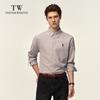 Teenie Weenie Unisex Casual Long Sleeve Lapel Shirt