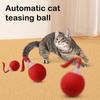 Interactive Cat Toys Ball Auto Electric Rolling Ball Toys Cats Pet Smart Automatic Teaser Smart Electric Adjustable Mode Cat Toy