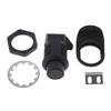 Plastic Press To Open Latches Elegant Black Push Button Lock Simple Installation Suitable for Boat Cabinets & Doors