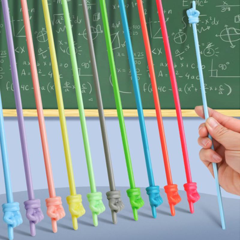 10 ks Ukazovátko Učební pomůcka Prst Čtení Ukazovátko Ukazování Obrázková kniha Učení Vzdělávací hračky Předškolní tyč Učební nástroj