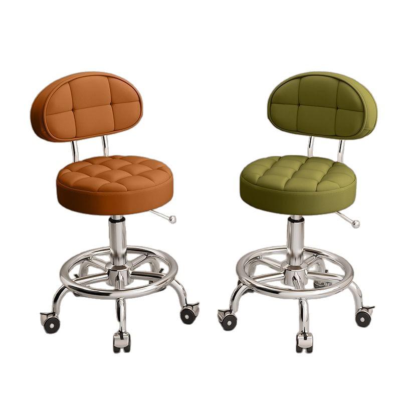 Rotating Hair Salon Barber Chair with Casters