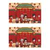 6Pcs Chinese Style Chinese New Year Red Envelopes Paper Money Packet  Children