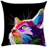 Sofa Bed Upholstery Home Decor Pillow Covers Bedroom Chair   Decorative Colorful Animal