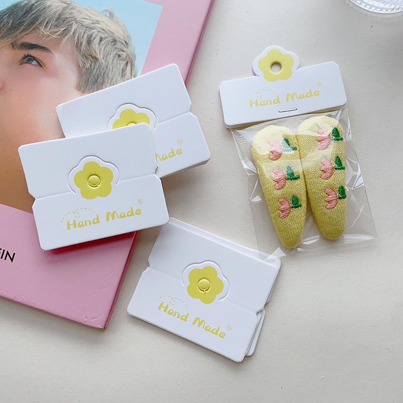 Korean Cute Children's Hair Accessories Packaging Card