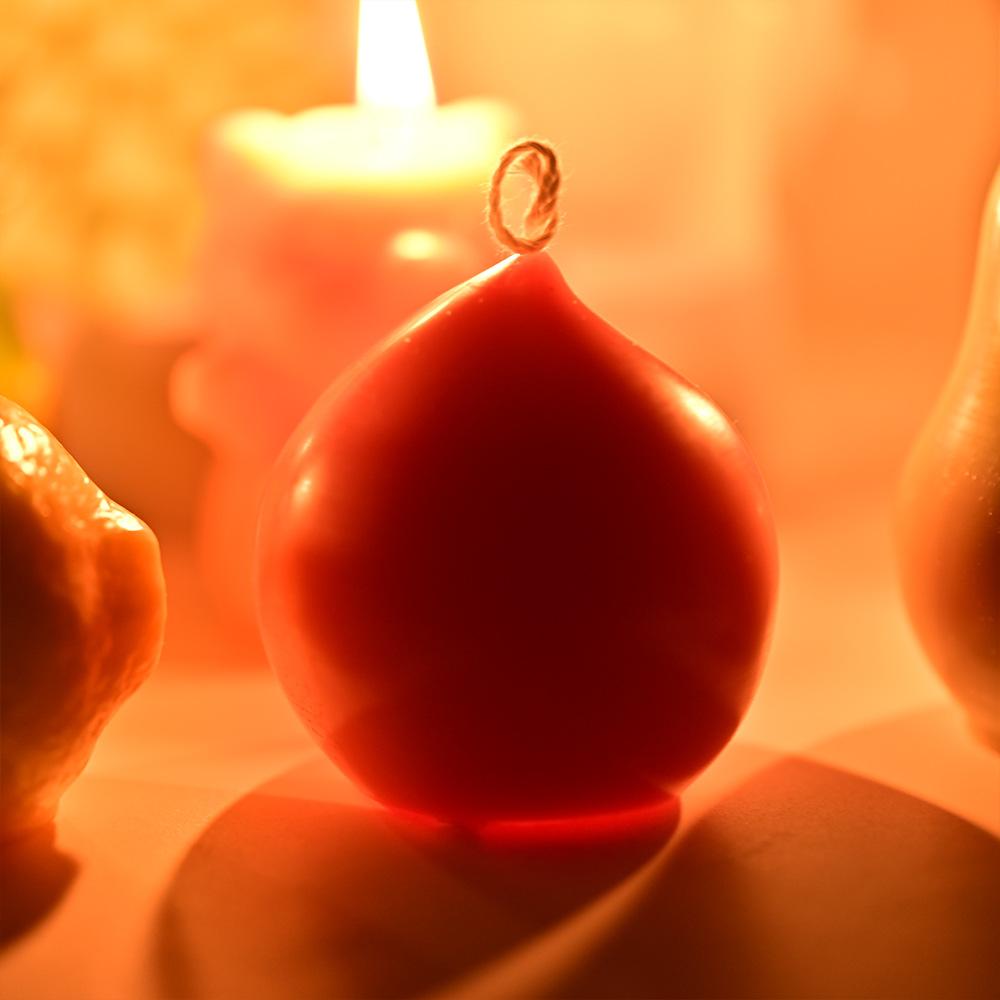 Silikonform Dekorative Aromatherapieform Obstkerzenform Silikon für Heimdekoration Gipsdekoration DIY Kerzenherstellung