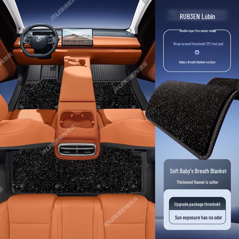 Leapmotor C10/C11/B10 TPE Door Sill and Trunk Foot Pad