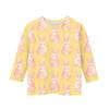 Children's Seven Quarter Sleeve Easter Print Round Neck Print Casual Top