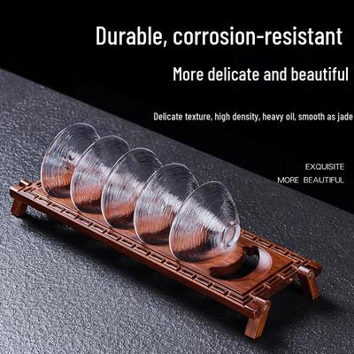 Zhinianhua Six-Slot Teacup Drying Rack