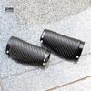 GORIX Bicycle Grips Carbon Pattern Short Grips Short Pair X Short Grips Short Grips Double Screw Fixation Cross Bike MTB Stylish Shock Absorption