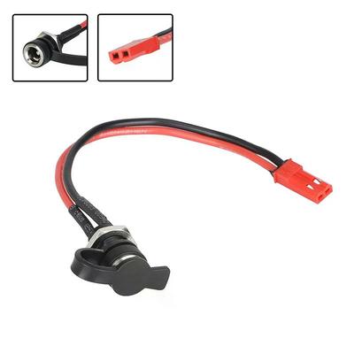 1 ks Port nabíječky pro skútr s konektorem DC 5,5x2,1 mm Nabíjecí kabel Náhradní příslušenství G3 G4 Pro Kukirin