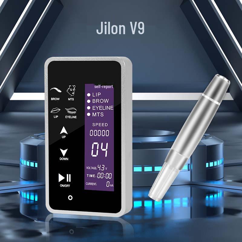 

Многофункциональная сенсорная машинка для микроблейдинга бровей и татуажа век - без анестезии, сертифицирована CE, с возможностью нанесения логотипа на заказ Silver