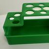 3D Printed Green Onion Planter 14 Holes Green Onion Hydroponic Regeneration Planter Holder Countertop Soilless Planting Box