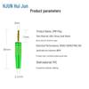 HUIJUN 2mm Gold-Plated Brass Banana Plug