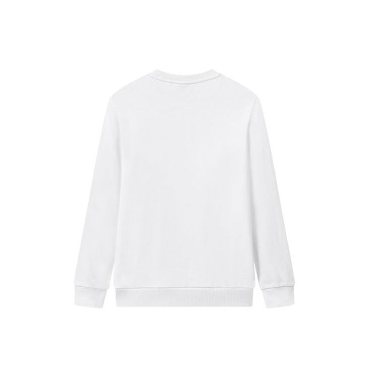 FILA Sweatshirts Unisex White Crew Neck Moderate F51U044231FWT