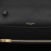Saint Laurent Medium Matelassé Leather Wallet On Chain Nero Women Shoulder_bags Black 377828-BOW01-1000