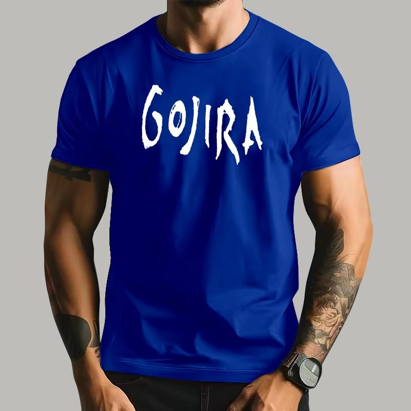 Pánské tričko Gojira Tričko Pánské Metalová hudba Bavlna Černé tričko