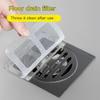 10Pcs Disposable Floor Drain Filter Screen, Sewer Filter Screen, Bathroom, Shower Room, Hair Prevention and Hair Blocking Floor Drain Sticker