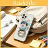 Kim Tae Hyung Min Yoon Gi Cartoon Phone Holder With Acrylic Back Panel And Metal Ring
