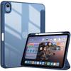 IPad 10 / 11 Case 3-Fold Stand Magnetic Acrylic Cover With Pencil Holder Shockproof Anti-Scratch Tablet Protector