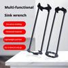 Multi Functional Sink Wrench For Sinks Pipelines Installation Maintenance Sink Faucet Wrench For Tight Spaces Hardware Tool