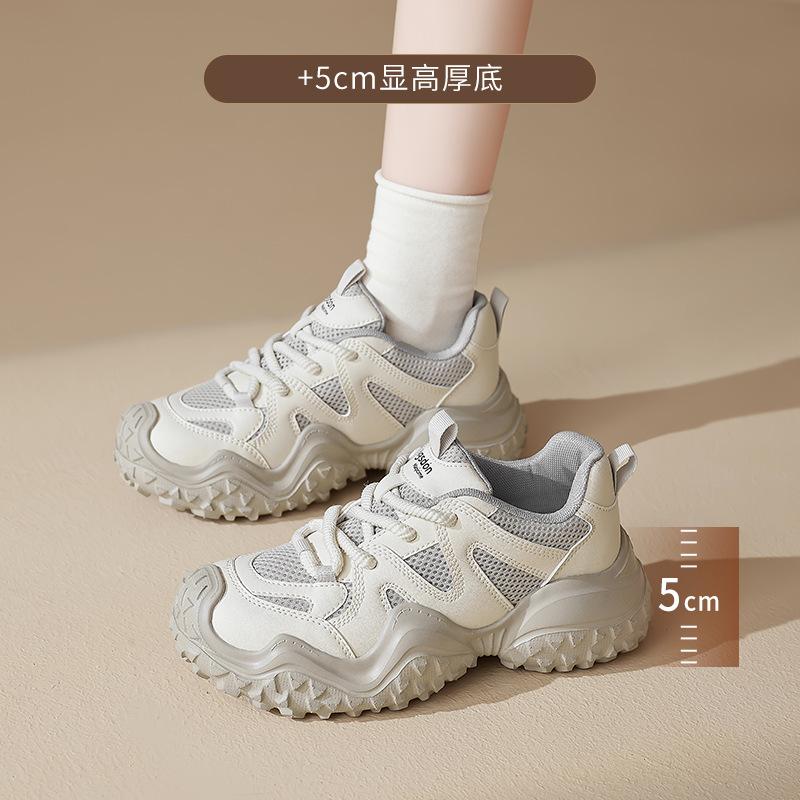 Augustine hiking shoes women's outdoor 2025 new autumn platform ugly cute dad shoes light sports shoes