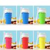 500 ML DIY Quick-Frozen Summer Smoothie Cup Large Capacity Cooling Milkshake Bottle Squeeze Portable Slushy Maker Cup