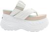Yosuke Women's Off-White Sandals, Size 23.5cm, 4460064