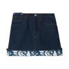 Burberry Japanese denim miniskirt Women's 80809211
