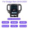 8+128GB Android 12 Car Radio For Dodge Ram 1500 2500 3500 2019-2023 Carplay Android Auto 4G Car multimedia player GPS QLED