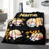 Customiz Name Personality Tsukasa Tenma Blanket Soft &Warm Sofa Office Bed Travel Lunch Break Blanket, Gift Suitable All Seasons