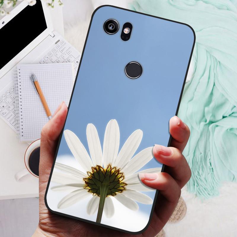 

For Google Pixel 2 XL Case Pixel2 Black Cover Silicone Soft Back Cases For Google Pixel2 Pixel 2 XL Phone Case Protective Shell Pixel 2