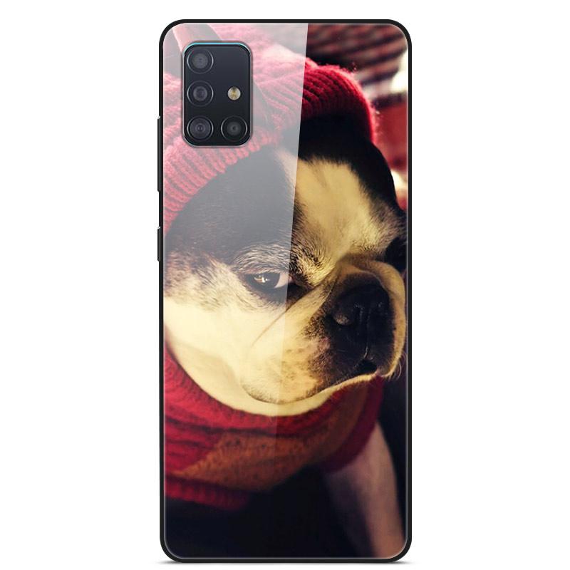 Glass Case For Samsung Galaxy A71 A51 Case A 71 Glass Back Cover For Samsung A51 A31 A71 Case A 51 For Samsung M31s M51 A31 Case