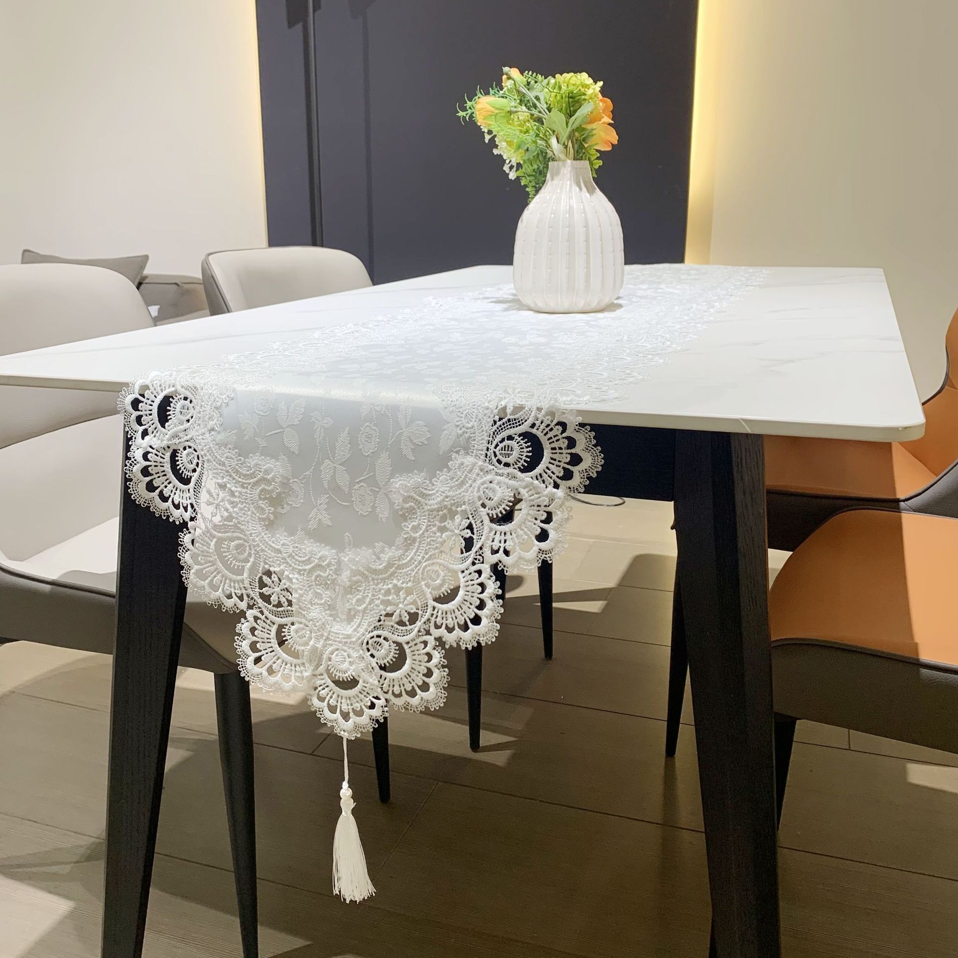 Новый кружевной флаг на стол обеденный столик прикроватный столик декоративная — фото 4