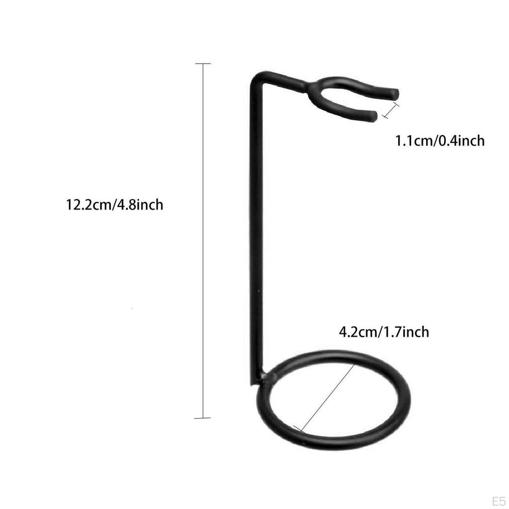 Razor Holder Stand ,Shaving Brush ,Free Standing Extra Wide Openings Stability Shave