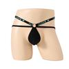 Men's sexy thongs, suspenders, elastic pockets, transparent men's T-pants, sexy boxers