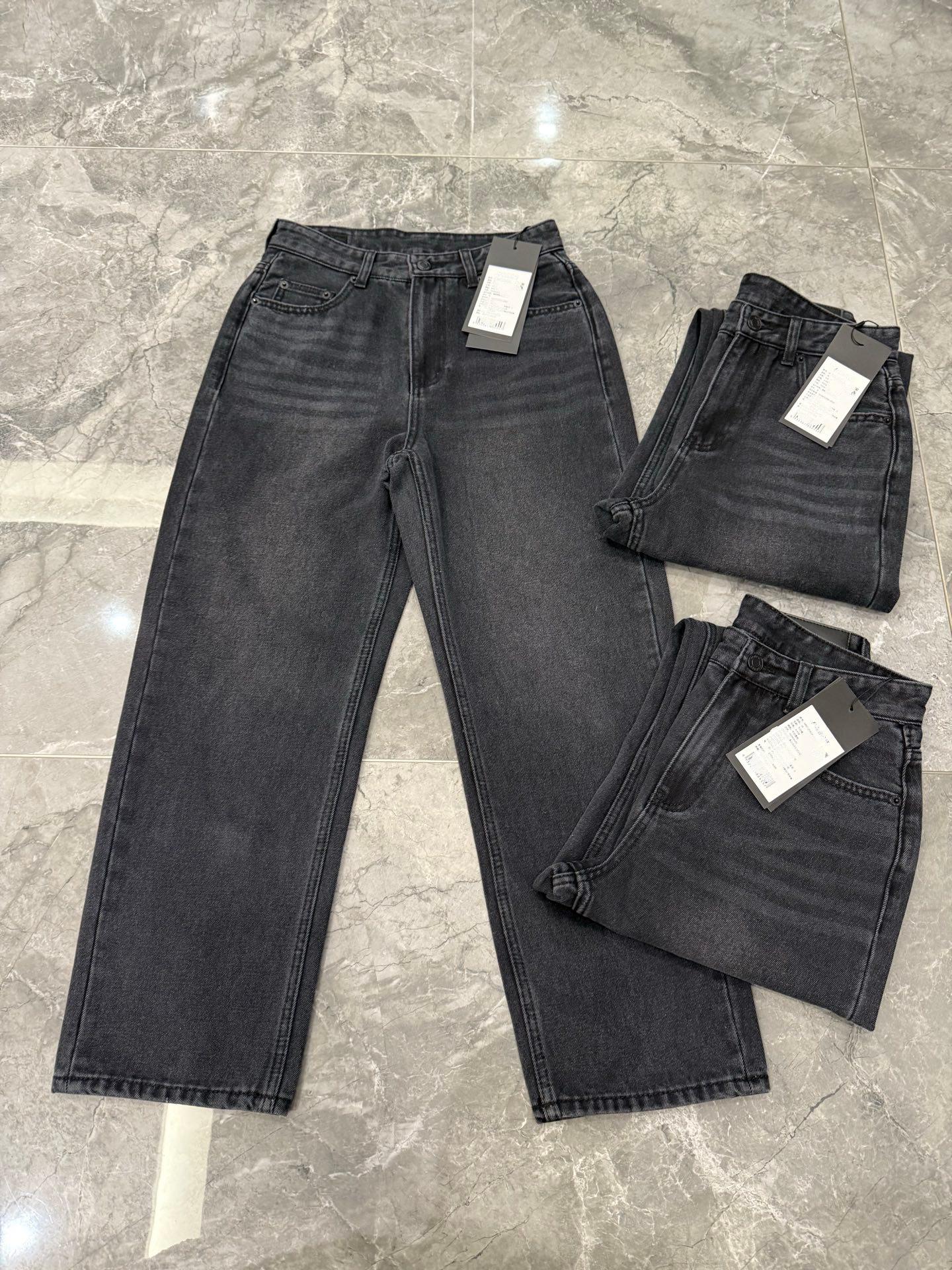 

Женская одежда: Весенние черные вареные хлопковые укороченные зауженные брюки с высокой талией 29