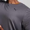 Puma Simple Stylish Comfortable Round Neck Short Sleeve Quick Dry T-Shirt Men Tops Gray 527344-69