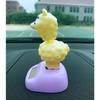 Car Ornament Swing Doll Auto Interior Accessories Solar Power Toy Shaking Head Dancing Doll Sloth Dashboard Decoration Car Styli