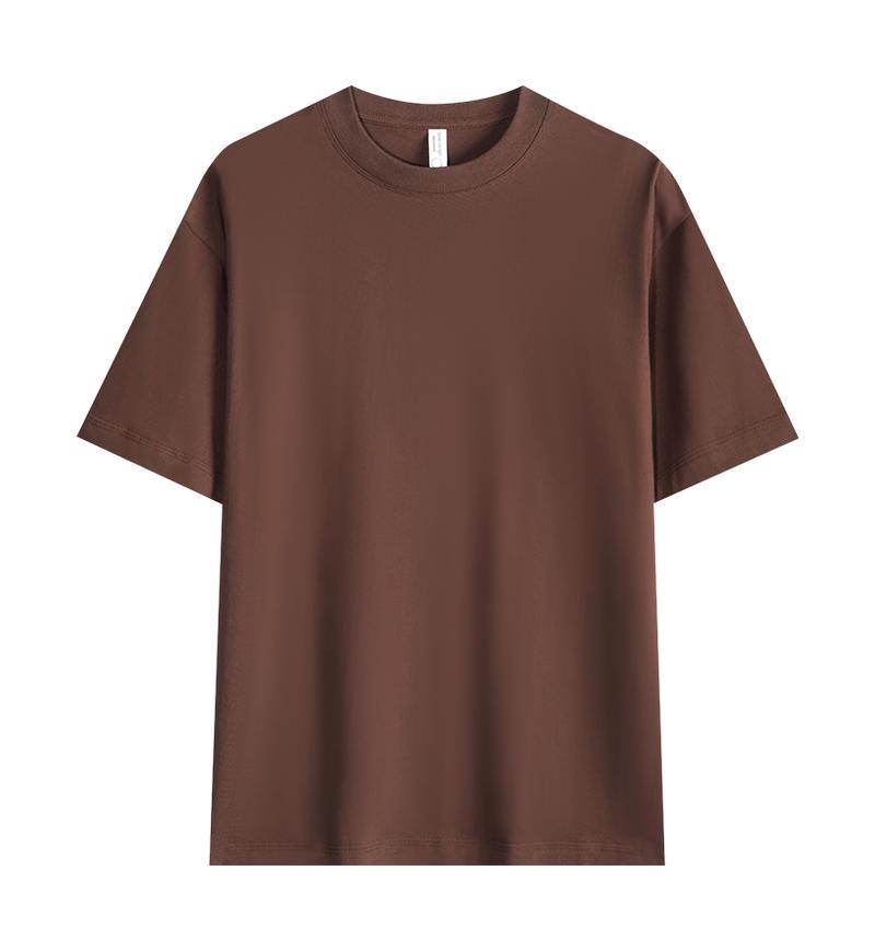 

Мужская футболка из плотного хлопка плотностью 240 г с круглым вырезом и коротким рукавом, однотонная L (120-135 lbs)