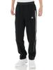 Adidas KWX90 Beyond the Stripes Roof Fit Jacquard Knit Open Hem Track Black Size Men's Pants, (JG8571), J/L