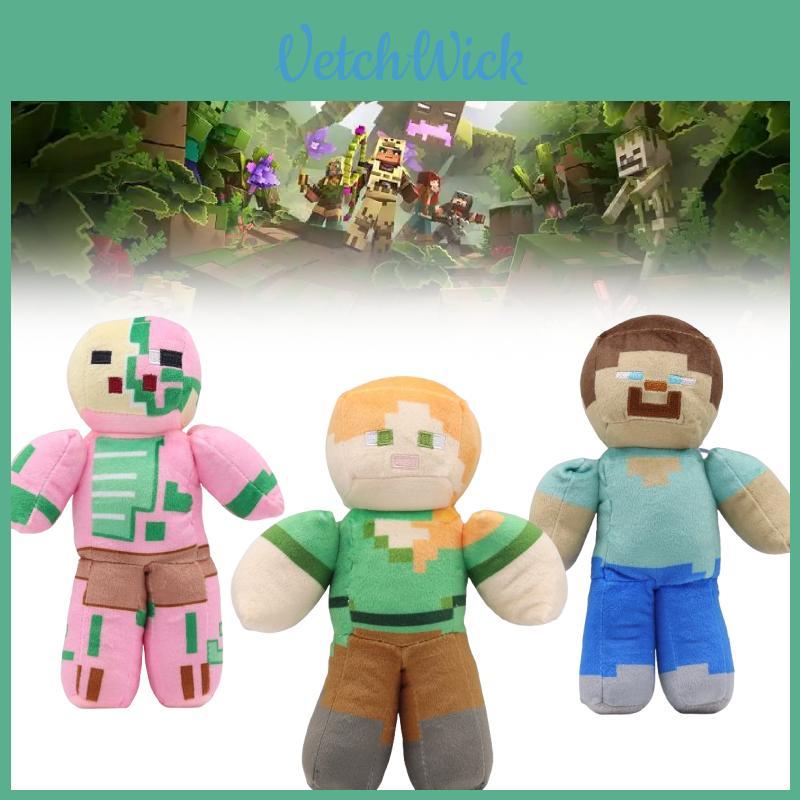 Pluszowa Zabawka Lalka Mieszkaniec Minecraft Dla Kolekcjonerów I Fanów