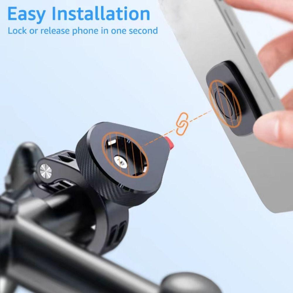 Bracket Holder Motorcycle Phone Holder Rearview Mirror Phone Mount  Bike Motorcycle