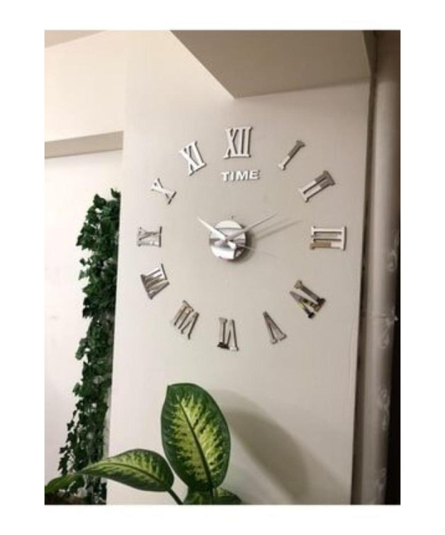 

-3 D римские цифры настенные часы