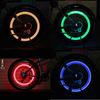 2 x Blikající Krytky Ventilků Kol LED Světla pro Auto Kolo Motocykl