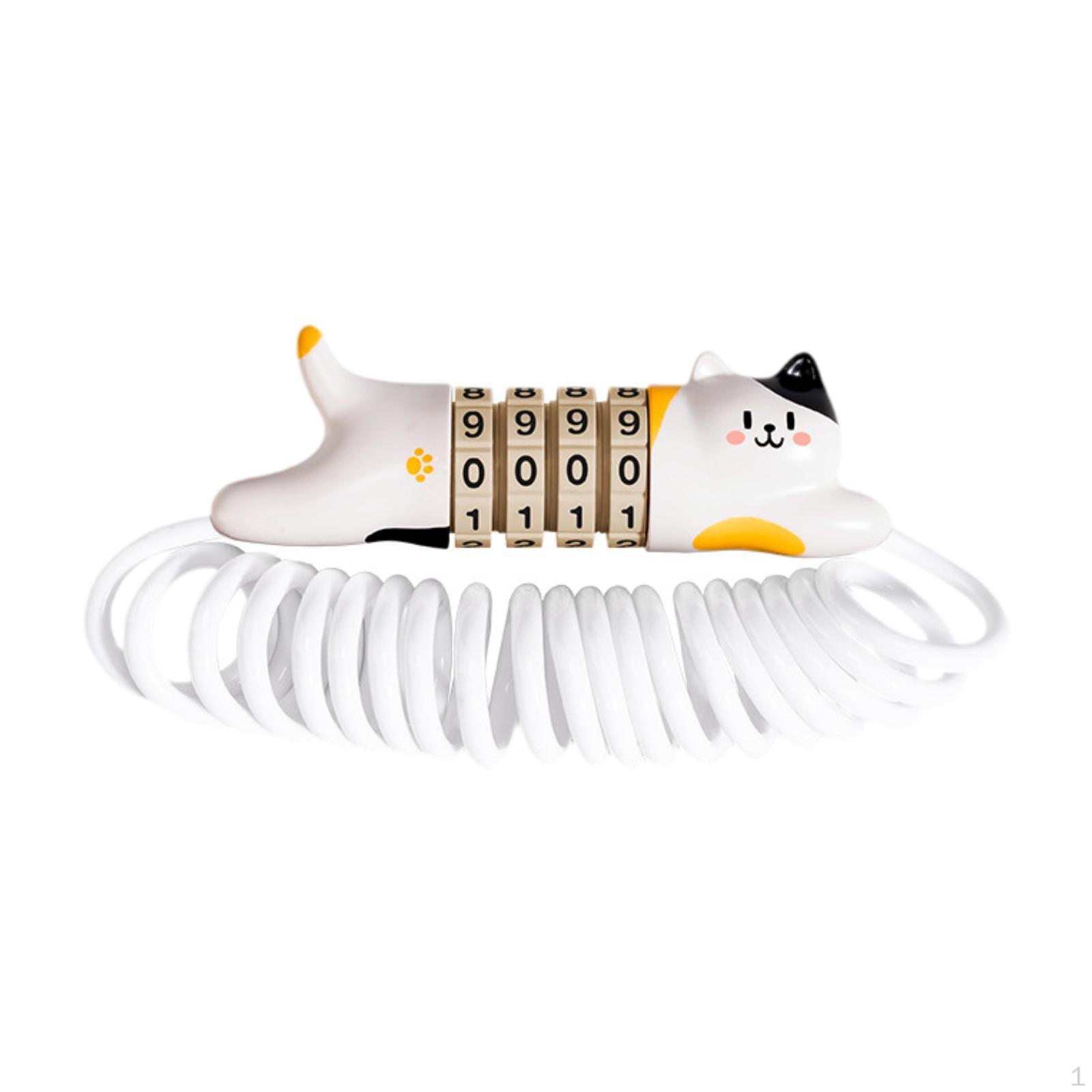 

Helk Block Blocking Restart Device Bicycle Cable for A Suitcase белый