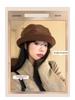 Korean Style Corduroy Fisherman Bucket Hat for Women - Trendy Autumn/Winter 2025