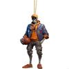 62KD Cool Skeleton Figurines Halloween Skul Pendant Car Ornament Cool Skul Statue