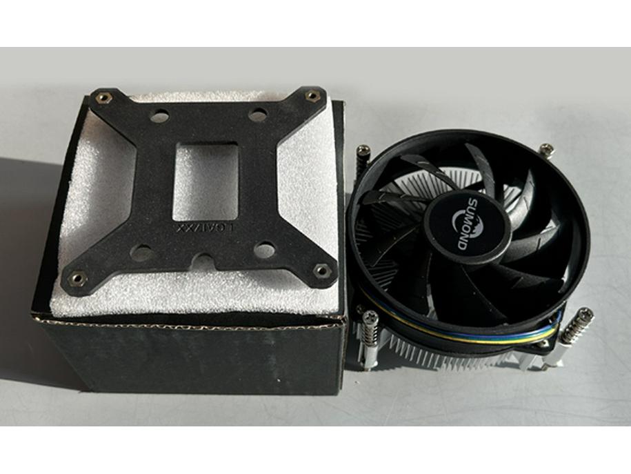 Desktop ITX CPU Cooler Fan for 12th Gen with Thick Copper Core and Silent Cooling
