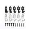 Stainless Steel Mini Single Coat Hook for Home, Hotel, Bathroom, Entryway, and Toilet - Ideal for Clothes and Hats